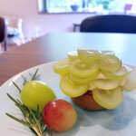 grand K - シャインマスカットのタルト