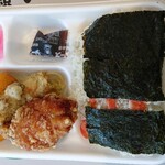 ほか弁 日本亭 - のりから1明太弁当