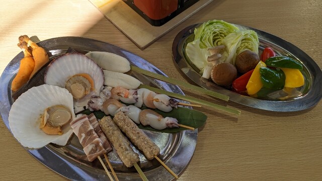 海鮮BBQ竈 - 陸前浜田（バーベキュー）