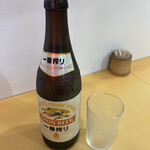 壽楽 - 中瓶ビール600円（税込み）