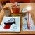 ブックマークカフェ - 料理写真:ガトーショコラセット、ミニソフトクリームはサービス