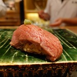 おにく 花柳 - 肉寿司