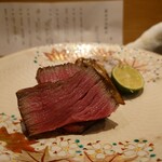 おにく 花柳 - ステーキ