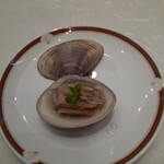 筑紫樓 - 大ハマグリの葱生姜風味