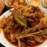 韓国家庭料理 扶餘 - ボリュームばっちり。
