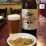 Toukai Hanten - 瓶ビール650円