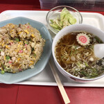 ロビン飯店 - チャーハン＋ミニラーメン