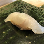 鮨処木はら - ひらめ