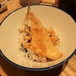 Tempura Kushi To Mabushi Meshi Hageten - 天丼