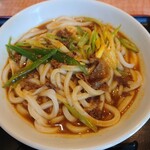 得得うどん - 料理写真:だし割りカレーうどん(2玉)