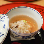 熊魚菴 たん熊北店 - 甘鯛蓮根蒸し