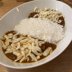 タダカリー - チキンカレー＋キーマカレー(各種変更)