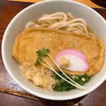 うどん伊予 - 大判きつねうどん(温)(1,100円)