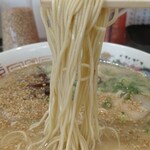 長浜ラーメン 一心亭 - リフト！上げすぎっしょ？