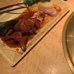 炭火焼肉 無敵 - 色々セット