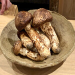 富小路 やま岸 - 松茸