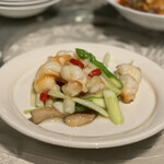 旬遊紀 - 大海老と旬野菜の塩炒め