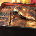 三谷うなぎ屋 - 鰻、1枚めくってみました