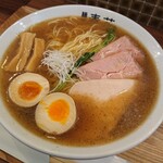 麺屋 春花 - 冷やし鯖醤油麺（大盛り）