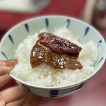 焼肉幸泉 - ロース、白米