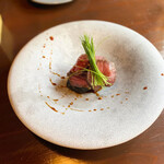 菜の詩 - 宮崎県産和牛のモモ肉。もっと食べたい、、おいしいぃ。