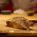 鮨 しみづ - 6日間熟成秋刀魚