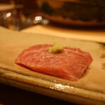 鮨 しみづ - 40日間熟成大間産本鮪トロ