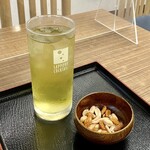 大むら - ちょい飲みセット緑茶ハイ610円