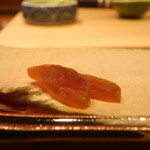 鮨 しみづ - 自家製奈良漬け