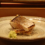 鮨 しみづ - 大分産 カマス炙りアップ