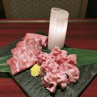 肉の匠 将泰庵 船橋駅前 はなれ店 - ネギタンしゃぶ(左)&花咲タン塩(右)