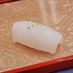 すし割烹 翁鮨 - 剣先イカ