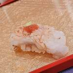 すし割烹 翁鮨 - 明石のたこ