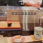 すし割烹 翁鮨 - うに食べ比べ