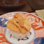 すし割烹 翁鮨 - 淡路島産うに