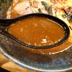 ラーメン札幌一粒庵 - スープ濃いねぇ。と言うより「しょっぱい❗」