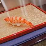 すし割烹 翁鮨 - 車えび