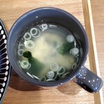 Kafe Gohan Use - ランチセットのスープ