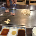 磐梯 - 目の前で焼いてくれます