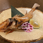 Motenashi Shunsaiya - キンキの焼き魚
