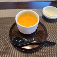 ゆう心 - カボチャ餡の茶碗蒸し