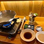 東京肉しゃぶ家 - しゃぶしゃぶセット