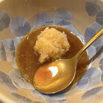 東京肉しゃぶ家 - 一口玉子かけ御飯