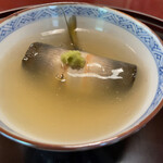 虎屋 壺中庵 - 鮎と栗。