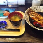 うみからそらへ - うみそら定食（白メバル煮付）1000円