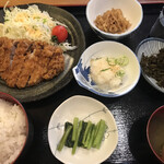 暖 - おろしとんかつ定食と山椒