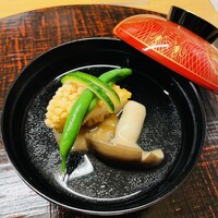 日本料理 木の花 - 蓮根餅