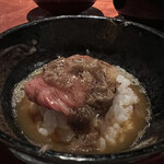 よろにく - トリュフの旨味、ご飯に染み込ませました。