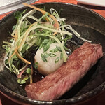 よろにく - サーロインをおろしポン酢で