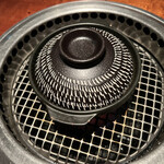 よろにく - 出汁が温められる。　トリュフすき焼き